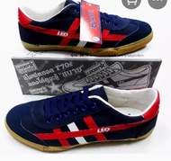 lw ready stock Leo man indoor futsal shoes f70 size 37-45 badminton sukan futsal