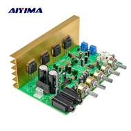 Aiyima Karaoke Audio Amplifier Board HIFI Digital Reverb Power Amplifier 150W Audio Preamp Rear Ampl