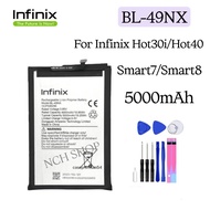 แบตเตอรี่ infinix Smart7 / Hot 30i BL-49NX แบต infinix Smart7 / Hot 30i รับประกัน6เดือน แถมชุดไขควง