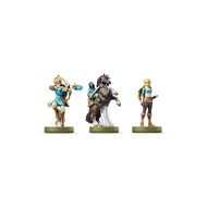 ⭐Japan⭐Nintendo amiibo The Legend of Zelda: Breath of the Wild 3 pieces [Link (bow) / Link (riding) / Zelda].