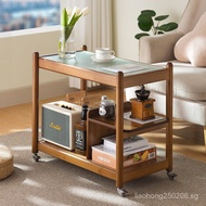 Side Cabinet Movable Storage Rack Coffee Table Side Table Sofa Small Table Sofa Tea Table Simple Tea