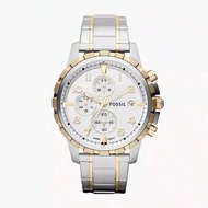 Stainless Steel Men's Quartz Watch Classic Silver And Gold Color Combination FS4795