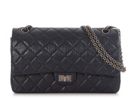 Chanel Navy Quilted Aged Calfskin 2.55 Reissue 226 Ruthenium Hardware, 2011-2012