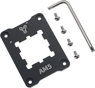 FDXGYH 1 Pcs AM5 CPU Fix Holder Aluminum Alloy Anti-Bending Contact Frame with Screw Screwdriver for