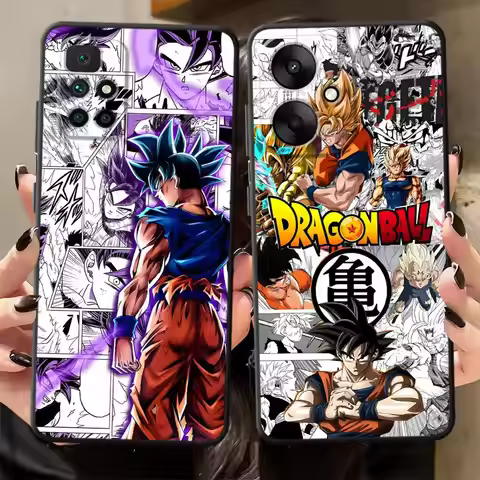D-Ragons B-All Manga Goku Case for Xiaomi Mi 14 11T 12X 13 Lite 11 10T 12 12T Pro Funda Phone Cover