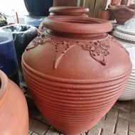 ADA GENTONG BESAR GENTONG TANAH LIAT BANYAK MOTIF BISA UNTUK TEMPAT AIR