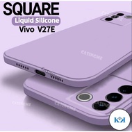 KK Vivo V27E 2023 Square Liquid Casing For Vivo V27 V27E 5G VivoV27 Pro V25 V25E V 27 E VivoV27E 27E