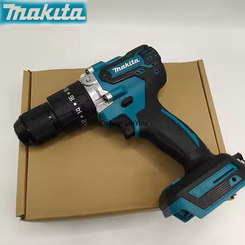 MAKITA 18V lithium electric rechargeable hand drill DDF487 13mm bare machine