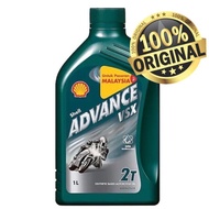 SHELL ADVANCE 2T VSX 0.5L 1L 100% ORIGINAL