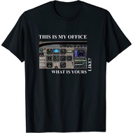 Aviation Pilot T-Shirt - Cessna 172 Cockpit Tee Shirt