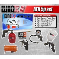 EUROX AIR TOOLS KIT SET #5PCS.
