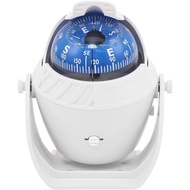 Sea Marine Compass with Mount Compasses Ball Waterproof for Boat Caravan White Sea Marine Compass wi