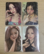 itzy小卡yeji，ryujin，lia，yuna，彩領