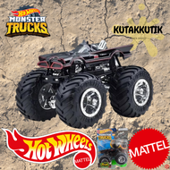 Hotwheels Monster Trucks Mobil Batman Classic TV Series Hitam Strip Merah 2023