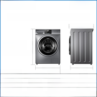 Littleswan TG100V120WDG เครื่องซักผ้าที่อยู่อาศัยอัตโนมัติความจุ 10 กก. พร้อมกลองสแตนเลสการควบคุมอิเ