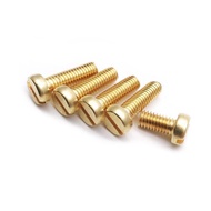 Brass Slotted cheese head screw DIN84 Brass screw Brass bolt M2-M8