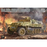 Border BT-041 1/35 Sd.Kfz.251/1 Ausf.D Plastic model