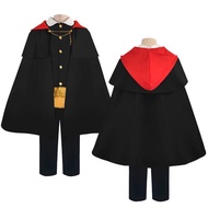 2022 Anime SPY×FAMILY Anya Forger Damian Cosplay Costume Cape Dress Anya's Wig Thorn Princess Girls 