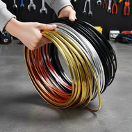 Waterproof 3D PVC Edge Strip 1M Self-Adhesive Stickers for Wall Border Furniture Ceiling Home Decor 