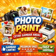 (50 PCS) Print Gambar Fujifilm 2R, 3R, 4R Murah dan Berkualiti