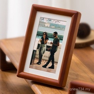 Inch Black Walnut Setting Table 27cm Feel Photo Album Solid Wood Printing 20cm to 7 Wash Photo Color