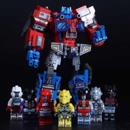 robot robot toys Robot cacat King Kong memasang model blok bangunan kereta dewasa tawon Optimus main