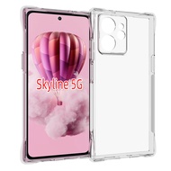 For HMD Skyline Shockproof Non-slip Thickening TPU Phone Case(Transparent)