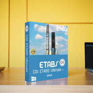 [[ รบกวนทักแชทก่อน ]] โปรแกรม CSI ETABS Ultimate เป็นซอฟต์แวร์ที่มีความสามารถในการวิเคราะห์และออกแบบ