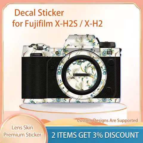 XH2S Skin Wrap Covered X H2 Protective Film Cover Film For Fujifilm Fuji X-H2S / X-H2 Camera Skin De