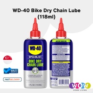 WD-40 Bike Dry Chain Lube 118ML