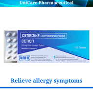 Cetirizine Antihistamine CETICIT 100 Tablets