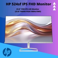 HP SERIES 5 524SF 23.8'' MONITOR ( 23.8" IPS FHD / 5MS / 100Hz /HD MI + VGA) WT