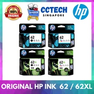 ORIGINAL HP 62 / HP 62XL Ink Cartridge Black Tri-Color - SG Ready Stocks