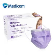 Medicom - 紫色 醫用口罩 (50片裝 獨立包裝) PMROC2011M Medicom 麥迪康醫療口罩 (新舊包裝隨機派送) 平行進口