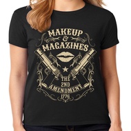 Ladies T-Shirt 2Nd Amendment Gun Rights Funny Tee Shirt