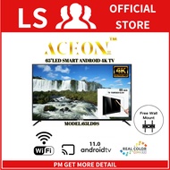 ACEON Android 11"Frameless Smart Android LED TV 4K UHD (50"65) REAL COLOR ENGINE"Warranty 2 Years