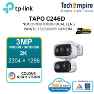 TP-LINK TAPO C246D Indoor/Outdoor Dual Lens Pan/Tilt Security Camera