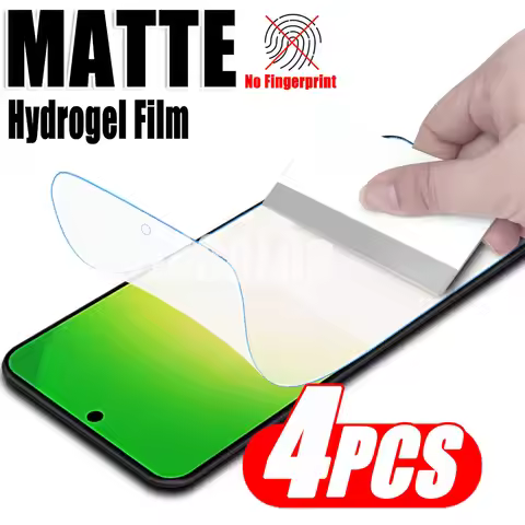 4PCS Matte Screen Protector For Samsung Galaxy A56 A36 A26 A16 A06 5G Frosted Hydrogel Film For Sam 