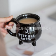 Ceramic Witch Coffee Cup Ghost Festival Witch Mug Ceramic Halloween MugWitches brew mug