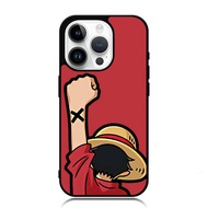 Custom Case iphone 15 Plus Pro Ultra Luffy One Piece AE1341 Hardcase S5
