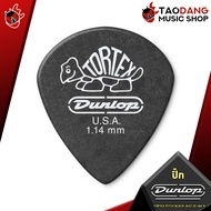 ซื้อ 12 ชิ้นลดเพิ่มอีก 5% ปิ๊กกีต้าร์ Jim Dunlop Tortex pitch black jazz iii 482 R - Pick guitar Jim