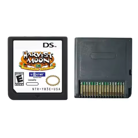 NDS Game "Ranch Story" Series Cassette, Video Game Console Card, Happy Island, Sunshine Island, Gran