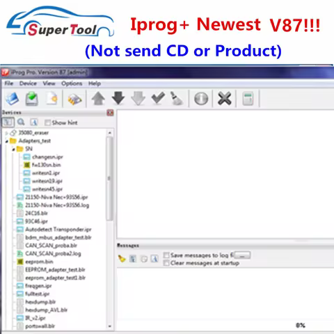 V87 Iprog+ Iprog Pro Auto Key Programmer Support IMMO+Airbag Reset IprogPro Replace Tango/Carprog/Di