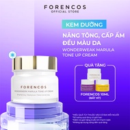 Skin whitening cream to tone up, support even skin tone, and moisturize during the day FORENCOS 15g/