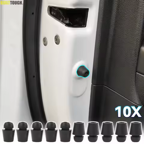 10x Car Door Dampers Buffer Rubber Pad Cover Rubber Anti Shock Cap For Hyundai Elantra Sonata Accent