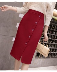 Chân váy but chì 5 nút sang chảnh Helen