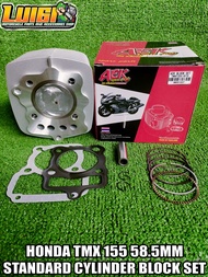 AEK HONDA TMX 155 58.5MM STANDARD CYLINDER BLOCK SET 100% THAILAND MADE