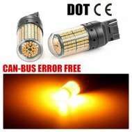 2x LED Bulbs 3014 144SMD W21W WY21W Canbus T20 7440 LED Turn Signal Light Lamp