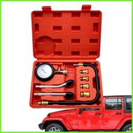 Cylinder Tester Kit Engine Compression Gauge Leakage Test Set Compression Test Kit Diagnostics Tool Automotive haoyissg