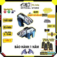 FF Pubg Rules of Survival shooting support button,...G21 New 6-finger 4-button gaming accessory, sup